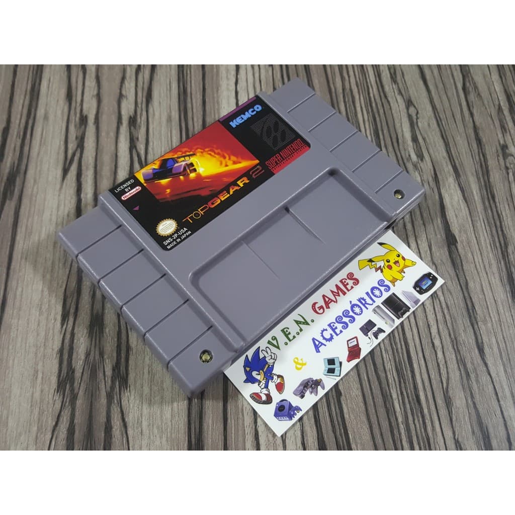 Top Gear 2 P/ Super Nintendo + Garantia!!!!!!!
