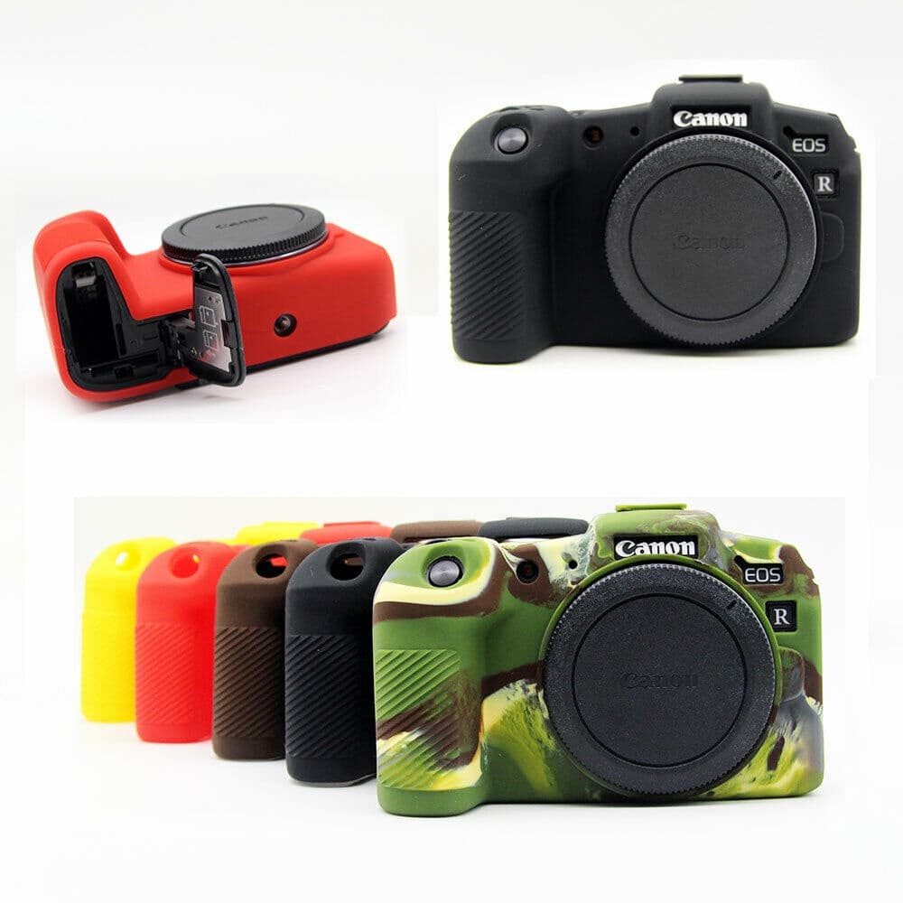 Capa Protetora De Silicone Flexível Para Câmera Canon Eos Rp