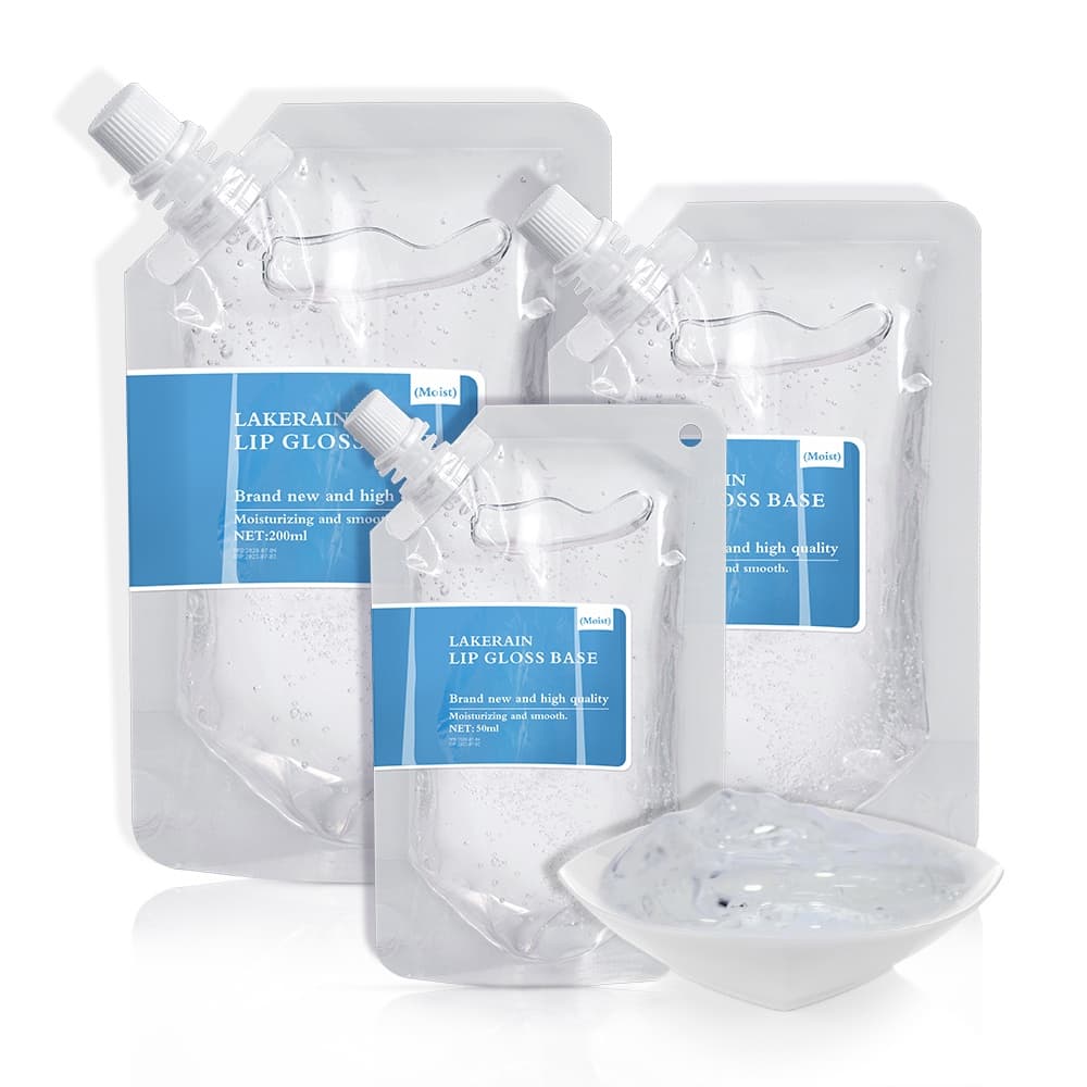 50 / 100 / 200ml Clear Lip Gloss Base De Gel Lip Gloss Gloss Base De Gel De Hidratação Odorless Fosco Versagel Gloss Base De Gloss Lakerain Diy