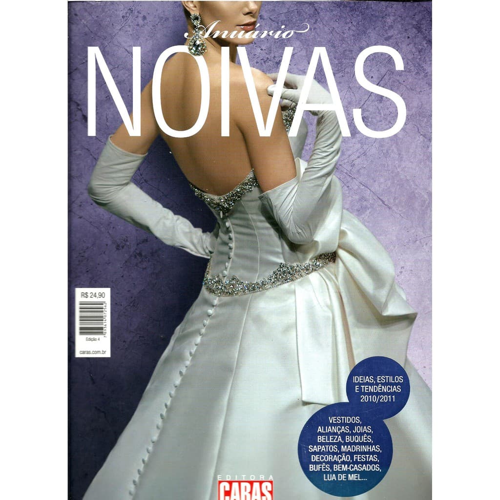 Revista Anuário Noivas, Edição 4, Editora Caras