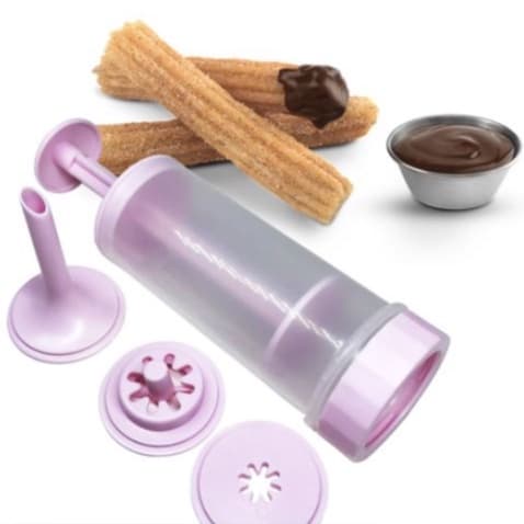 Máquina de Fazer Churros Manual Decorutil – Fácil e Portátil Prática Compacta