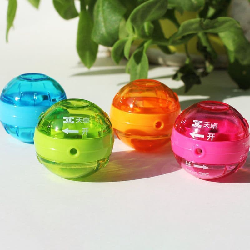 Cute 2.0mm Pencil Sharpener Double Hole School Supply Stationer