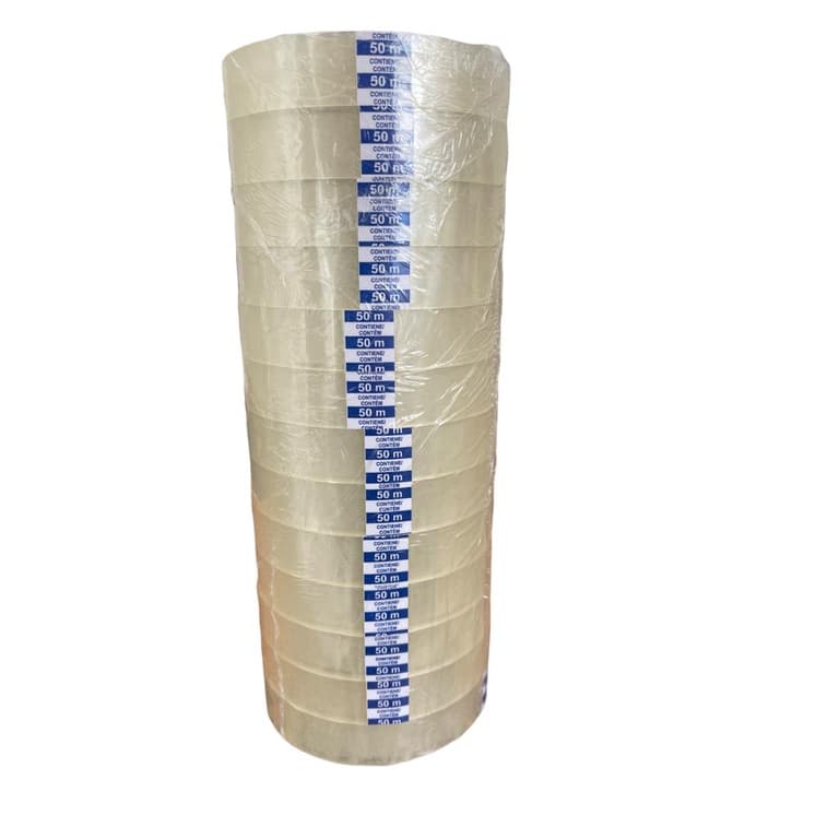 Kit Com 13 Fitas Adesivas Durex Transparente 18 Mm X 50 Metros - Lacre Bem