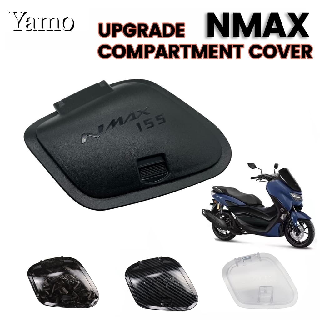 Tampa De Bolso Lateral De Carbono Carregador À Prova D'água Para NMAX 2020-2024 2025 nmax155 125 160 v2 Turbo V3 Volt Co