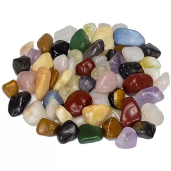 Kit de Pedras Mistas 200 gramas Pedra de Qualidade Cristais Mitos Mix de Pedras