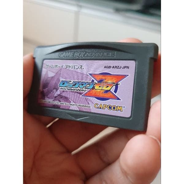 Megaman Zero 1 2 e 4 Original Rockman Cartucho Japonês Game Boy Advance GBA