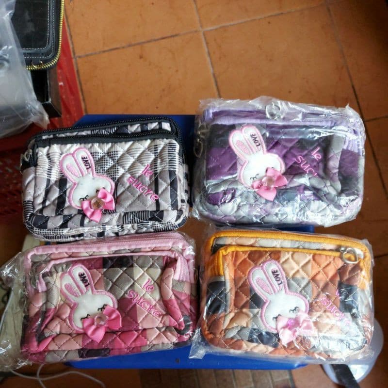 Carteira De Telefone Com 3 Zípers Importada HP