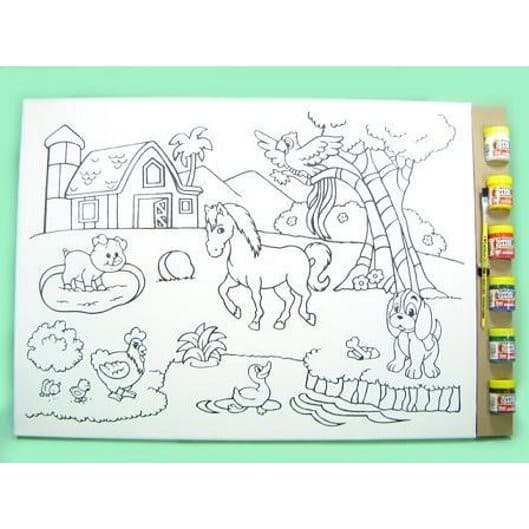 Kit Tela GG - Fazenda - Kits for Kids