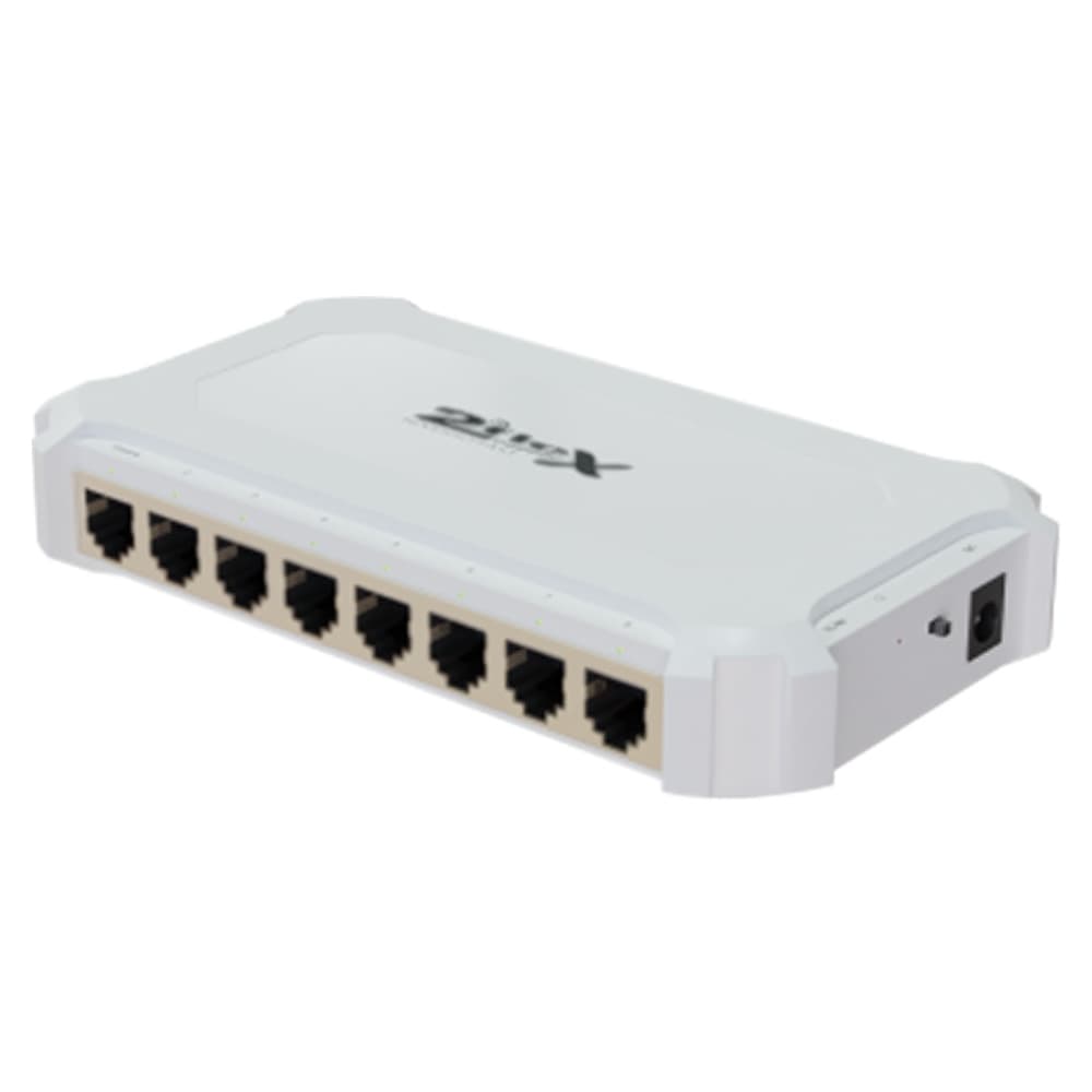 Switch 8 Portas POE Reverso,Vlan 10/100/Mbps 2F-N1008PR 2MB Preto - 2Flex