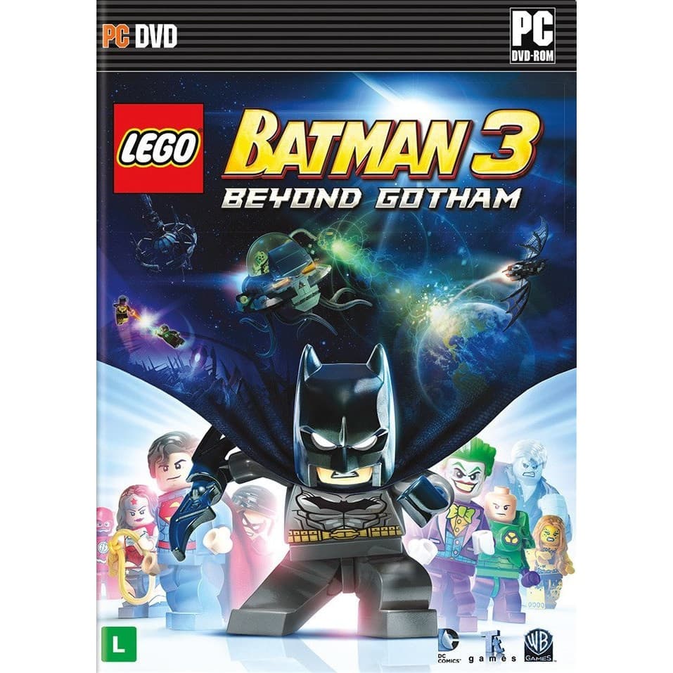 Lego Batman 3 Beyond Gotham / Pc - Português - Novo Lacrado