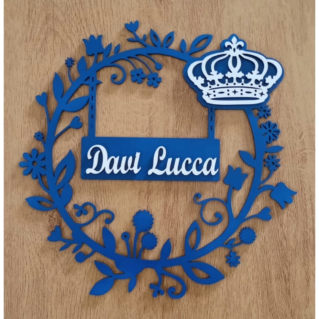 Porta maternidade menino personalizado