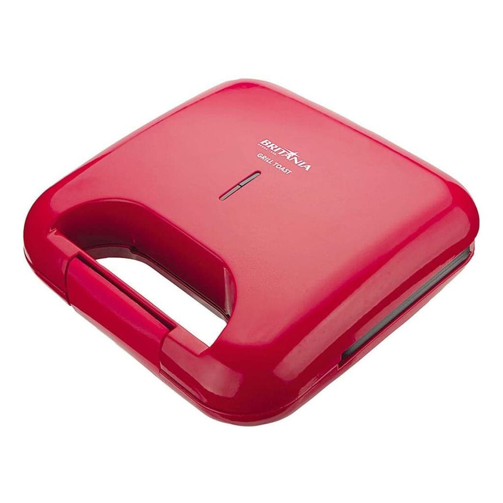 Grill/Sanduicheira Britânia Toast BGR01V 750W - 220V VERMELHA