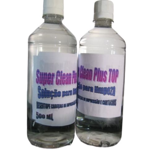 1 Litro Solução Limpeza Cleaner Cabeças Bulk Cartuchos Tinta