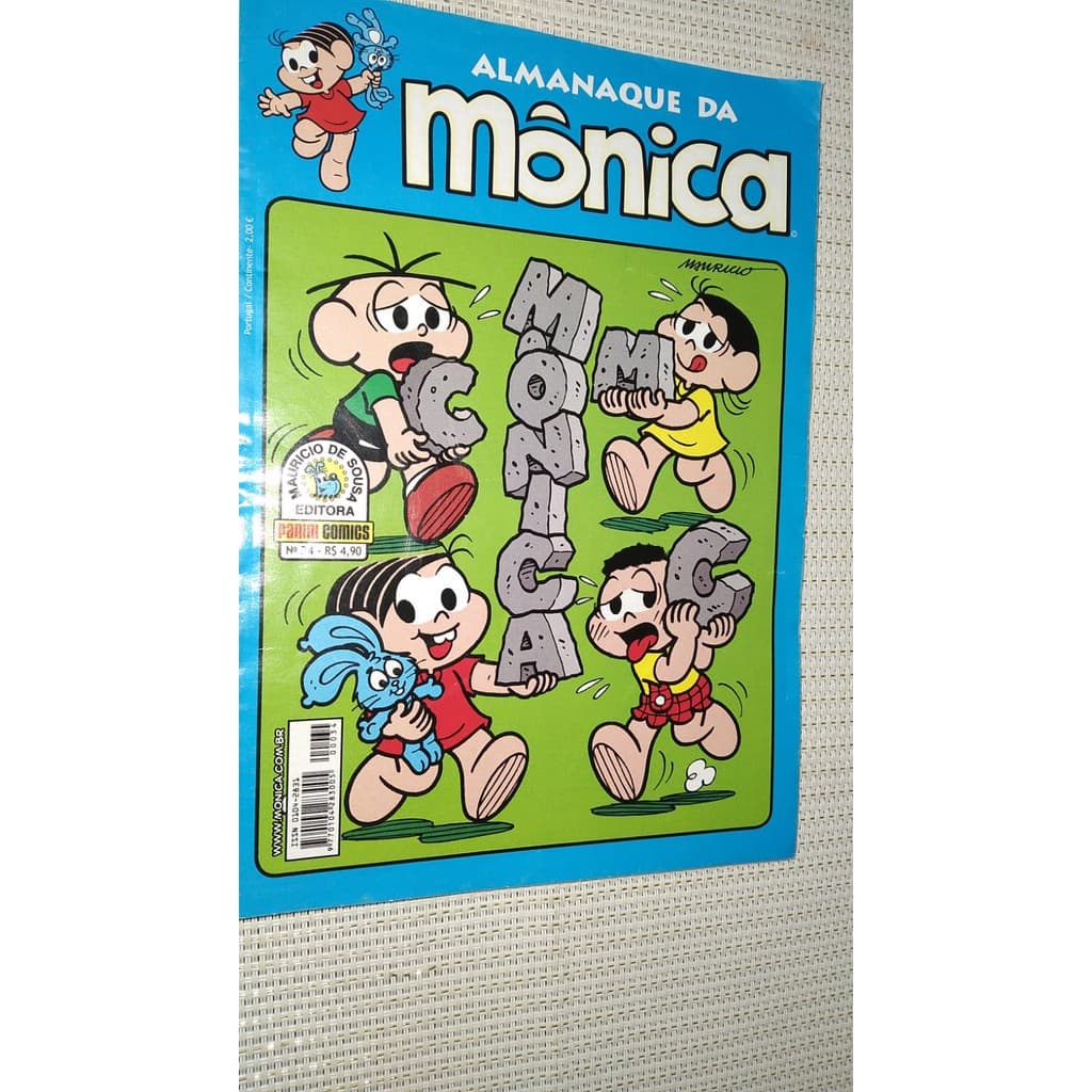 Gibi Almanaque Da Mônica - Nº 34 - Panini Comics ( 1670 )