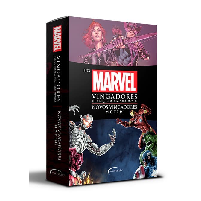 Box Marvel Vingadores - Todos Querem Dominar O Mundo