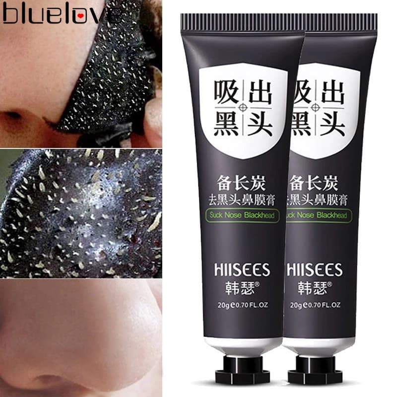 Máscara Removedora De Cravo De Acne De Nariz 20g/De Limpeza Profunda De Poros Retráteis Para Todos Os Tipos De Pele/Másc