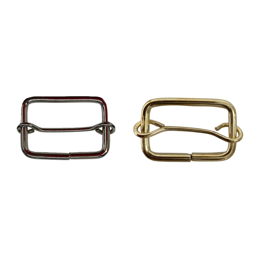 10un Regulador 15mm Niquelado / Dourado Ferro Passador Costura Alça Bolsas Mochilas