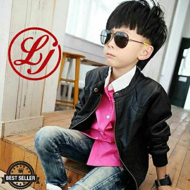 Jaqueta De Couro Para Crianças