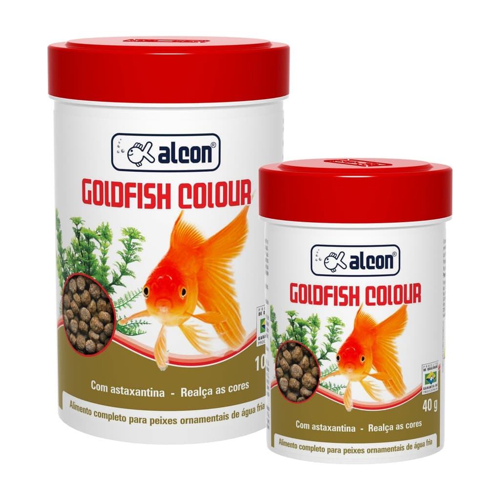 Ração Gold Fish Colours Ração Para Peixe Alcon 100gr