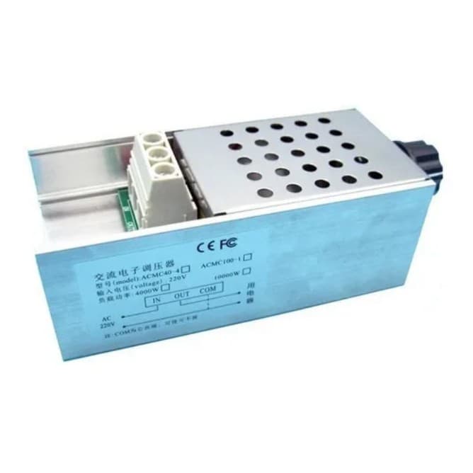 Controlador Velocidade Motor / Voltagem 10-220v 10000w