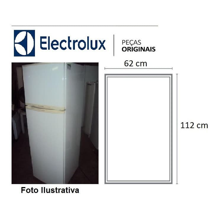 Borracha Vedação Inferior para Geladeira Electrolux DC440 / D44