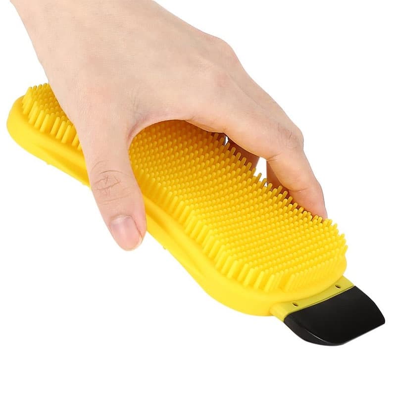 Esponja De Silicone Para Limpeza Multifuncional 3 em 1 - Praticidade na Cozinha