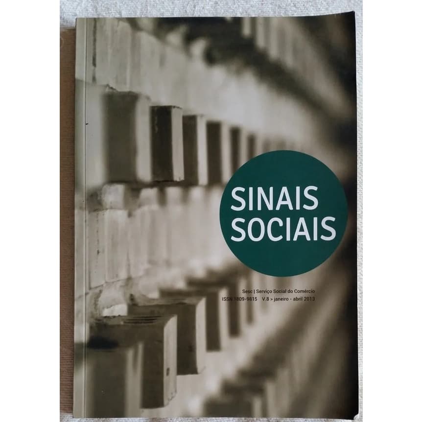 Livro Sinais Sociais V.8 Nº21 - Sesc