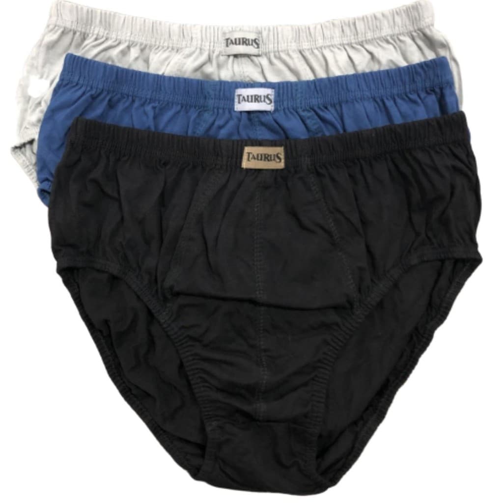 Kit 3 Cuecas Slip Plus Size Tradicional/Normal/Cavada 100% Algodão P Até G9 Grande Dia a Dia