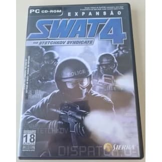 Swat 4 The Stetchkov Syndicate Expansão CD-ROM para PC