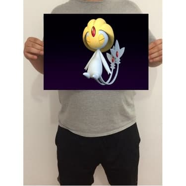 Pôster Uxie (pokémon) 43x32 Cm