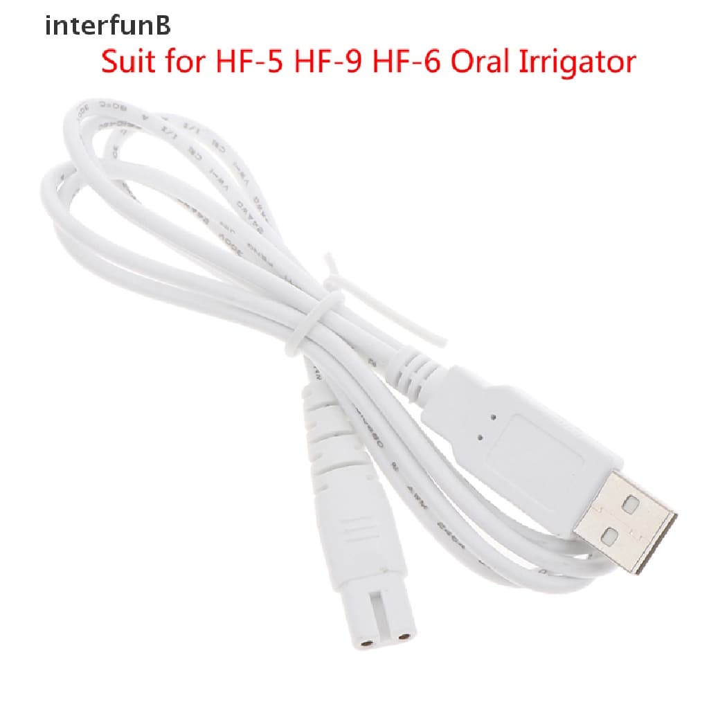 [InterfunB] Linha De Carregamento De Cabo USB Fato HF-5-9-6 Fio Dental Irrigador Oral Dentes Água