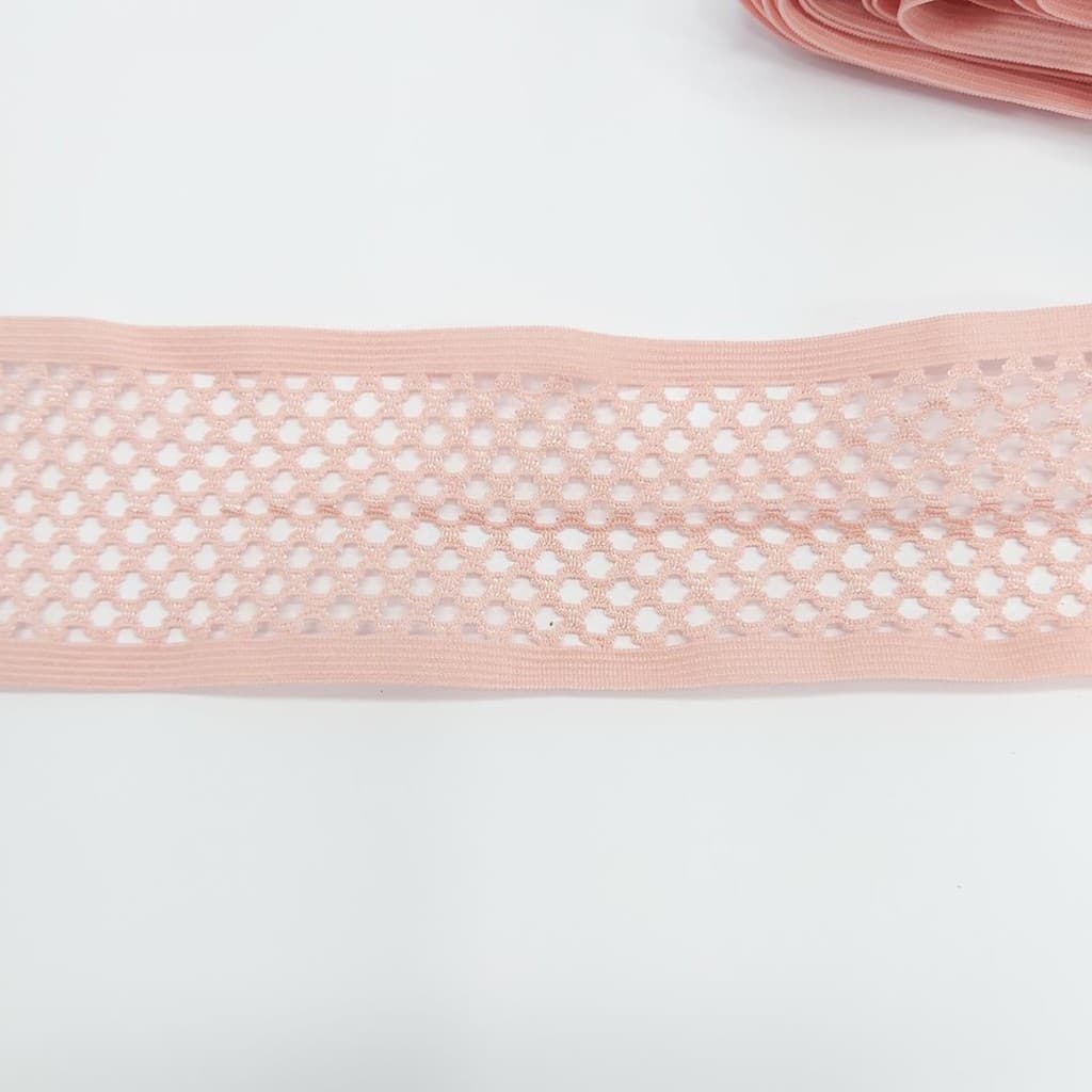 Renda Elástica 6cm Salmão o metro 12004 001 - 392Q3