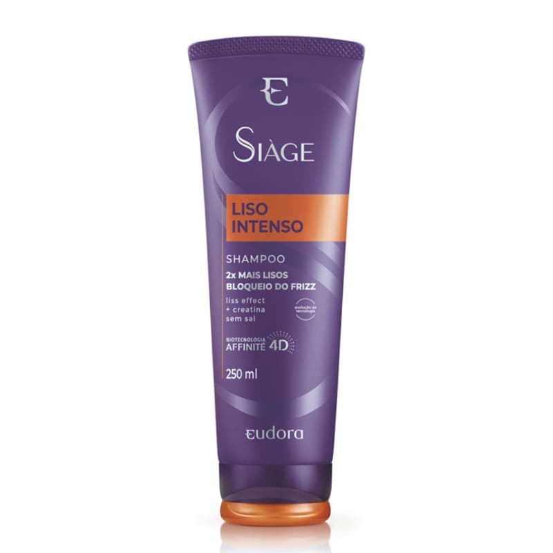 Shampoo Siàge Liso Intenso 250ml(Nova versão)