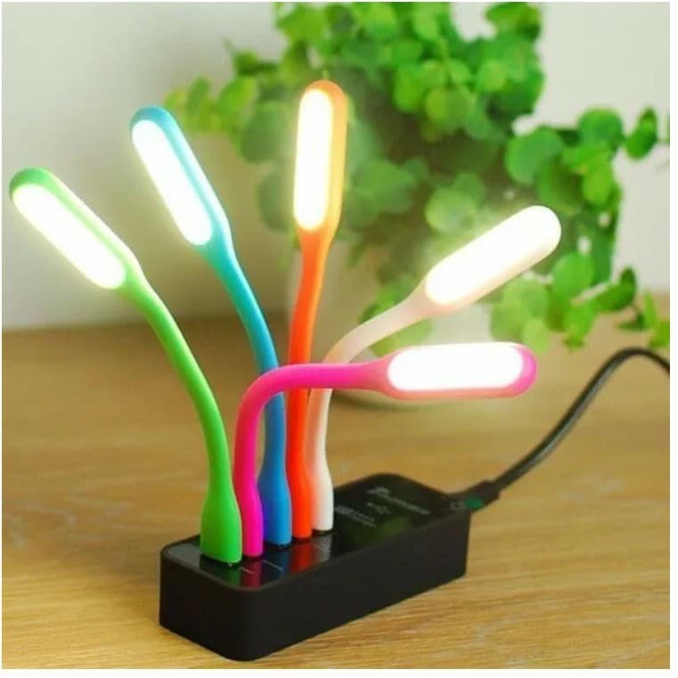 Mini Luz Led Luminária Notebook Usb Flexível Portatil Laptop