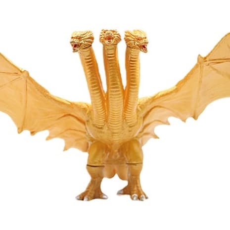 Godzilla King Kong Dragão De Três Cabeças Gorila Chimpanzé Dinossauro Warcraft Monstro Boneca Figura Modelo Brinquedo