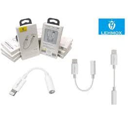 ADAPTADOR LIGHTNING PARA FONE P2 3.5mm LEHMOX LE-229