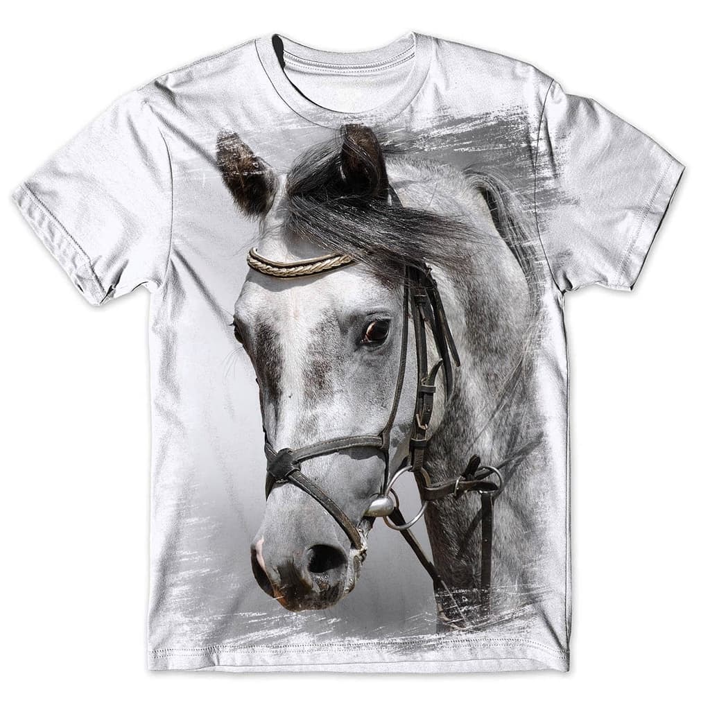 Camisa Camiseta Masculina Cavalo 218
