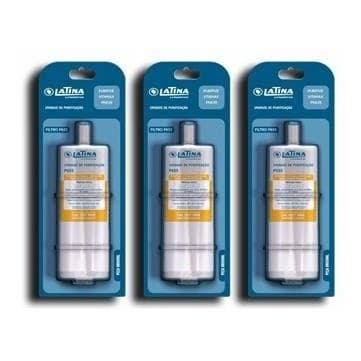 Filtro Refil Latina Pn535 / Vitamax / Purifive -kit 3 Pçs