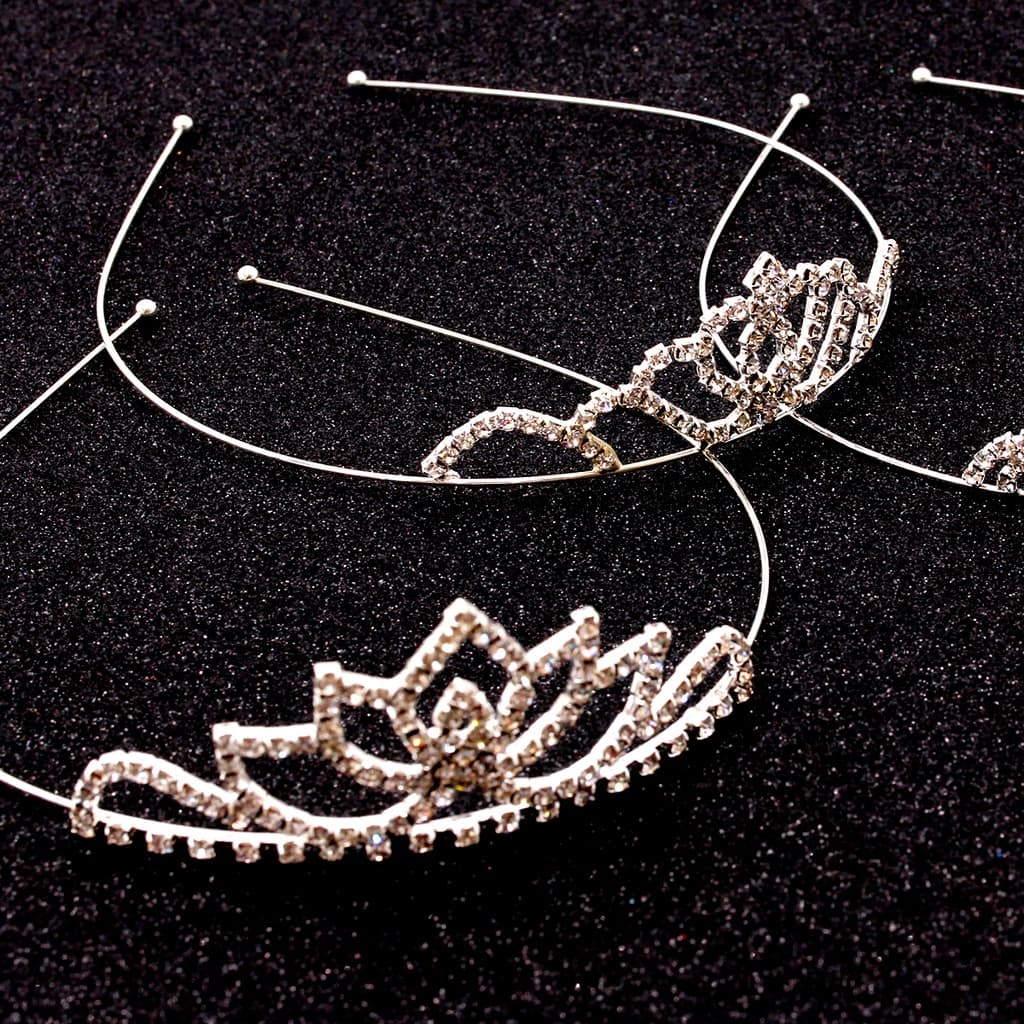 Coroa tiara para Cabelo/Com Strass / Coroa noiva casamento Baile Daminha