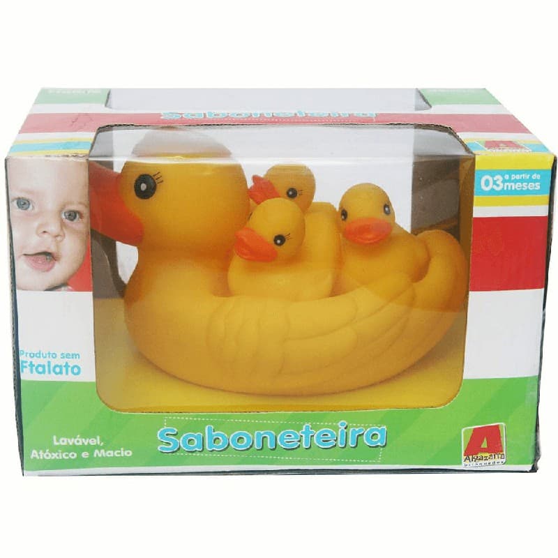 Saboneteira Mamãe Pata e seus Patinhos 628338 - Algazarra