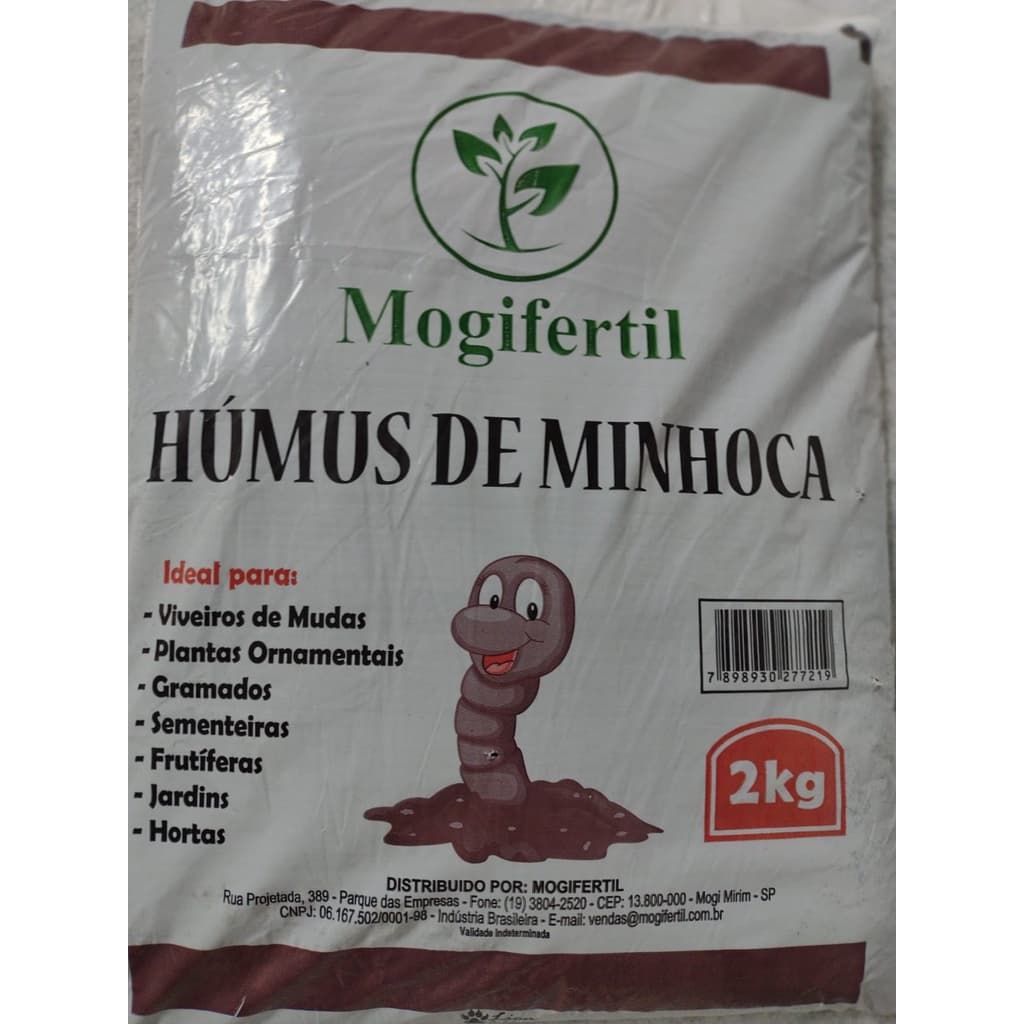 Humus de Minhoca 2kg