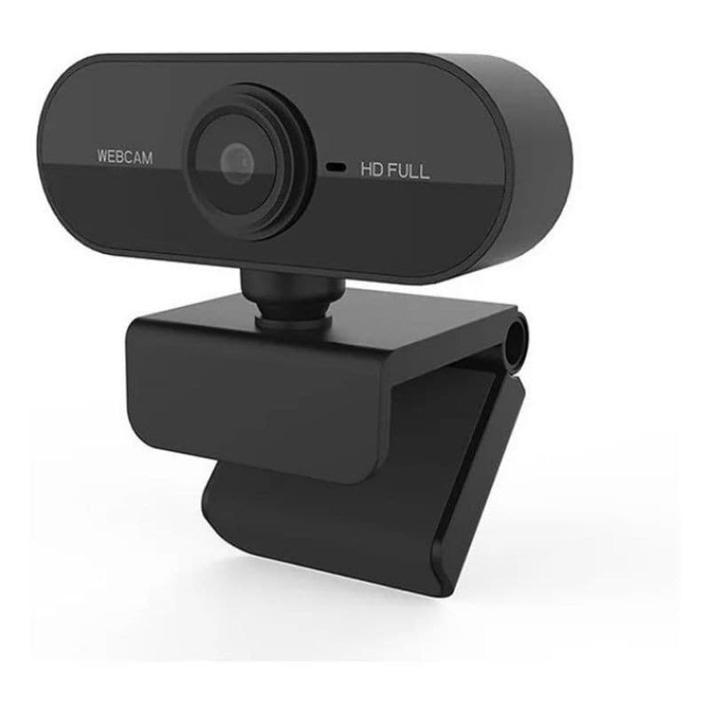 Webcam USB Full HD 1080P Microfone Embutido WB Amplo Ângulo 110°