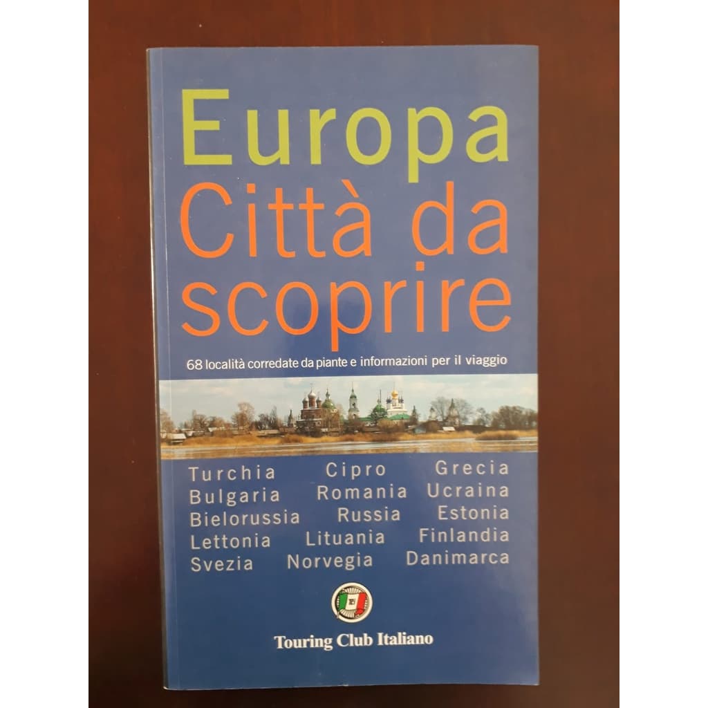 Livro - Europa: Città da scoprire (usado)