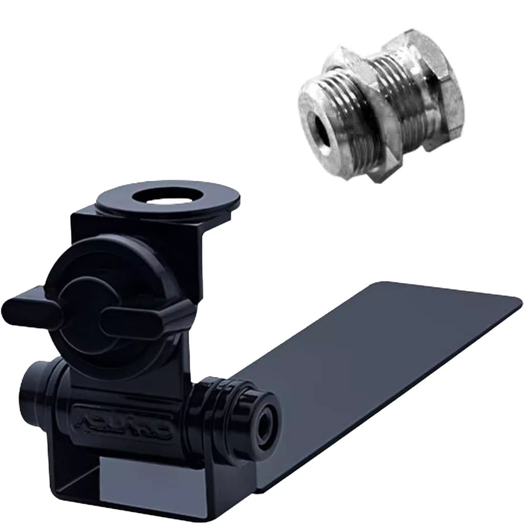 Suporte Bi-Articulado para Antena Móvel Carroceria Caçamba Pickup Caminhonete Camionete + Parafuso Fixação