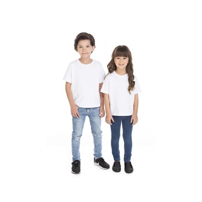 Camiseta infantil juvenil 100% algodão unissex direto de fábrica promoção