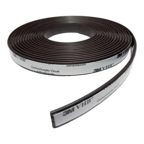 Perfil Magnético Adesivo 3M Fita Imã de Geladeira Flexível 14,5 x 2 Para Artesanato