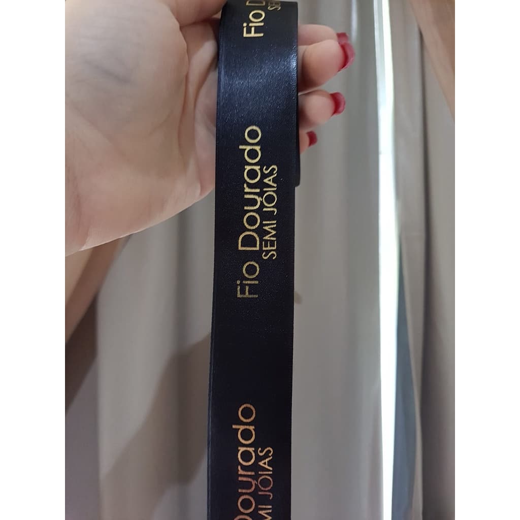 FITA DE CETIM PERSONALIZADA 22MM- 10 metros