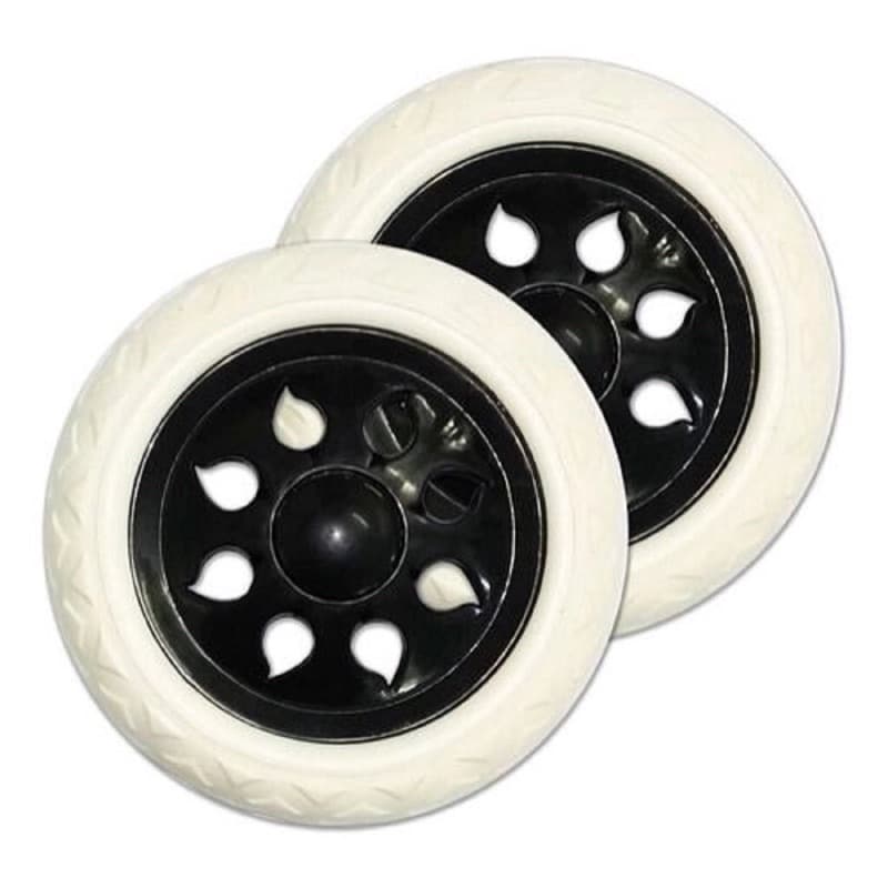 Kit 2 Rodinhas Roda Para Carrinho De Compras Feira Maleiro