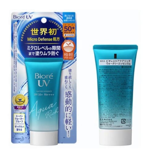 Protetor Solar Bioré Uv Aqua Rich Watery Essence Spf50