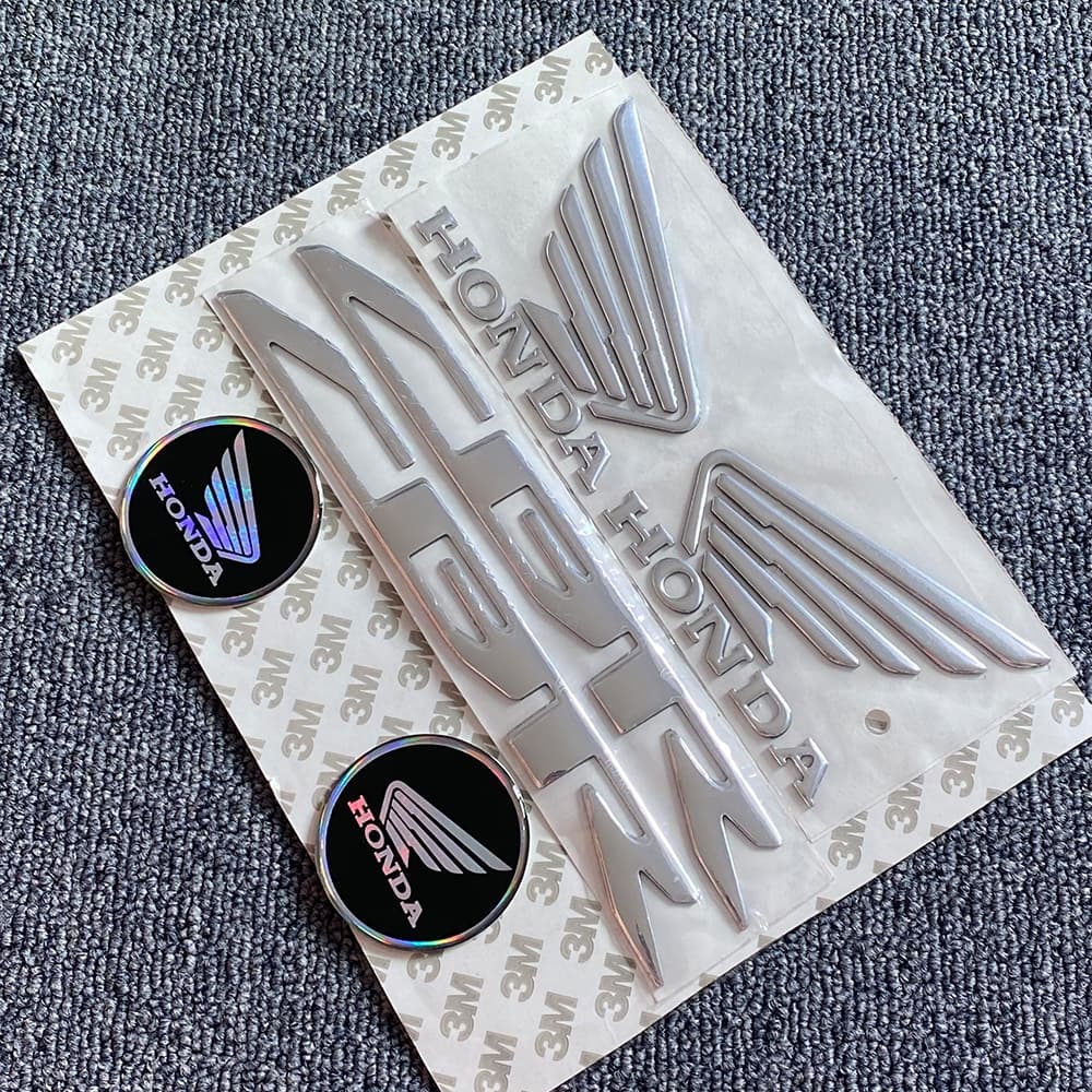 Adesivo 3D Para Decoração De Tanque De Combustível De Motocicleta Honda Cbr250 300 400 500 650R Cbr800 Cbr919 Cbr1000 .